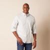 imageAmazon Essentials Mens Oxford Shirt SlimFit Stretch LongSleeve Button UpLight Grey