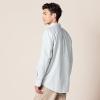 imageAmazon Essentials Mens Oxford Shirt SlimFit Stretch LongSleeve Button UpLight Grey