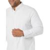 imageAmazon Essentials Mens Oxford Shirt SlimFit Stretch LongSleeve Button UpLight Grey Vertical Stripe