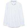 imageAmazon Essentials Mens Oxford Shirt SlimFit Stretch LongSleeve Button UpPowder Blue Vertical Stripe