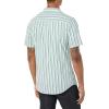 imageAmazon Essentials Mens SlimFit Vacation Shirt ShortSleeveMulticolor Stripe