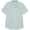 imageAmazon Essentials Mens SlimFit Vacation Shirt ShortSleeveMulticolor Stripe