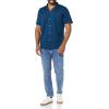 imageAmazon Essentials Mens SlimFit Vacation Shirt ShortSleeveNavy