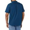 imageAmazon Essentials Mens SlimFit Vacation Shirt ShortSleeveNavy