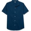 imageAmazon Essentials Mens SlimFit Vacation Shirt ShortSleeveNavy