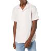 imageAmazon Essentials Mens SlimFit Vacation Shirt ShortSleevePink