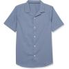 imageAmazon Essentials Mens SlimFit Vacation Shirt ShortSleeveWashed Blue