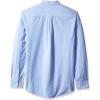 imageAmazon Essentials SlimFit Dress Shirts for Men  LongSleeve Pocket ButtonDown Oxford ShirtBlue
