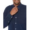 imageAmazon Essentials SlimFit Dress Shirts for Men  LongSleeve Pocket ButtonDown Oxford ShirtNavy