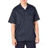 imageAmazon Essentials Button Up Shirt for Men ShortSleeve Stain and WrinkleResistantDark Navy