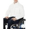 imageAmazon Essentials Mens Long Sleeve Shirt  RegularFit Pocket Stretch Oxford Available in Big ampamp TallWhite