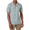 imageAmazon Essentials Mens SlimFit Vacation Shirt ShortSleeveBlue Floral