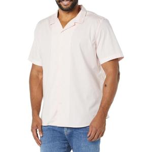 imageAmazon Essentials Mens SlimFit Vacation Shirt ShortSleevePink