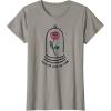imageAmazon Essentials Boys Princess Belle Beauty and the Beast Quote TShirt White SmallSlate Grey
