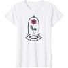 imageAmazon Essentials Boys Princess Belle Beauty and the Beast Quote TShirt White SmallWhite