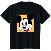 imageAmazon Essentials Disney Mickey Boxed Portrait TShirtBlack