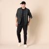 imageAmazon Essentials Mens Denim Shirt Long Sleeve  RegularFit Denim ShirtBlack