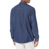 imageAmazon Essentials Mens Denim Shirt Long Sleeve  RegularFit Denim ShirtBlue