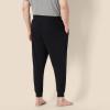 imageAmazon Essentials Mens Knit Cotton Blend Jogger Pajama PantsBlack
