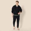 imageAmazon Essentials Mens Knit Cotton Blend Jogger Pajama PantsBlack