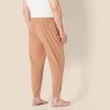 imageAmazon Essentials Mens Knit Cotton Blend Jogger Pajama PantsLight Brown