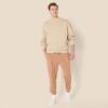 imageAmazon Essentials Mens Knit Cotton Blend Jogger Pajama PantsLight Brown
