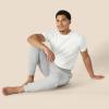 imageAmazon Essentials Mens Knit Cotton Blend Jogger Pajama PantsMedium Grey Heather