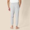 imageAmazon Essentials Mens Knit Cotton Blend Jogger Pajama PantsMedium Grey Heather
