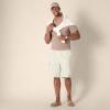 imageAmazon Essentials Mens LooseFit 11quot Long Cargo ShortBeige