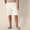 imageAmazon Essentials Mens LooseFit 11quot Long Cargo ShortBeige