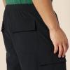 imageAmazon Essentials Mens LooseFit 11quot Long Cargo ShortBlack