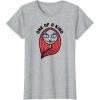 imageAmazon Essentials Mens Nightmare Before Christmas Sally Portrait One Of A Kind TShirt White Graphic Print SmallHeather Grey