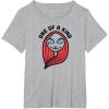 imageAmazon Essentials Mens Nightmare Before Christmas Sally Portrait One Of A Kind TShirt White Graphic Print SmallHeather Grey