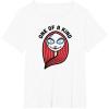 imageAmazon Essentials Mens Nightmare Before Christmas Sally Portrait One Of A Kind TShirt White Graphic Print SmallWhite