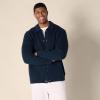 imageAmazon Essentials Mens RelaxedFit Collared Cardigan SweaterNavy