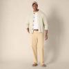 imageAmazon Essentials Mens RelaxedFit Collared Cardigan SweaterSand Heather
