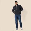 imageAmazon Essentials Mens RelaxedFit Lightweight Stretch ZipUp JacketBlack