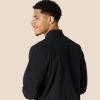 imageAmazon Essentials Mens RelaxedFit Lightweight Stretch ZipUp JacketBlack