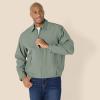 imageAmazon Essentials Mens RelaxedFit Lightweight Stretch ZipUp JacketDark Olive