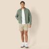 imageAmazon Essentials Mens RelaxedFit Lightweight Stretch ZipUp JacketDark Olive