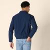 imageAmazon Essentials Mens RelaxedFit Lightweight Stretch ZipUp JacketNavy