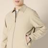 imageAmazon Essentials Mens RelaxedFit Lightweight Stretch ZipUp JacketTaupe