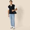 imageAmazon Essentials Mens RelaxedFit VNeck Sweater VestBlack