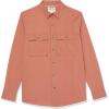 imageAmazon Essentials Mens StandardFit LongSleeve TwoPocket Utility Shirt Previously GoodthreadsClay