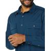 imageAmazon Essentials Mens StandardFit LongSleeve TwoPocket Utility Shirt Previously GoodthreadsIndigo