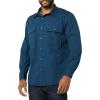 imageAmazon Essentials Mens StandardFit LongSleeve TwoPocket Utility Shirt Previously GoodthreadsIndigo