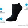 imageAmazon Essentials Womens Casual LowCut Socks Lightweight 6 PairsNavy