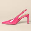 imageAmazon Essentials Womens Slingback HeelsHot Pink Patent