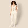 imageAmazon Essentials x Sofia Grainge Womens HighRise RelaxedFit JoggerIvory