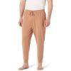 imageAmazon Essentials Mens Knit Cotton Blend Jogger Pajama PantsLight Brown